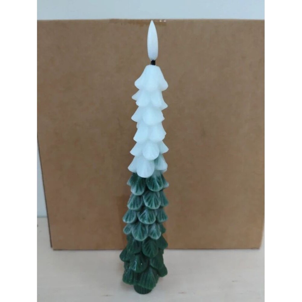 Set of 6 led Christmas tree flameless candles